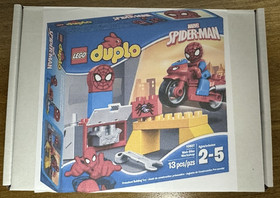 LEGO Duplo 10607 Spiderman Web-Bike Workshop Complete Set