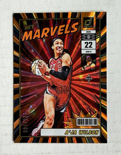 Panini 2025 Donruss WNBA Net Marvels A'ja Wilson Orange Laser 81/399