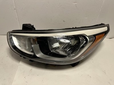 Driver Left Headlight Without Projector Fits 15-17 ACCENT 547
