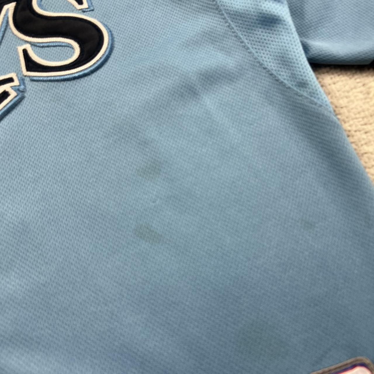 Majestic Athletic MLB Tampa Bay Rays Baseball Jersey XL Men's image 5