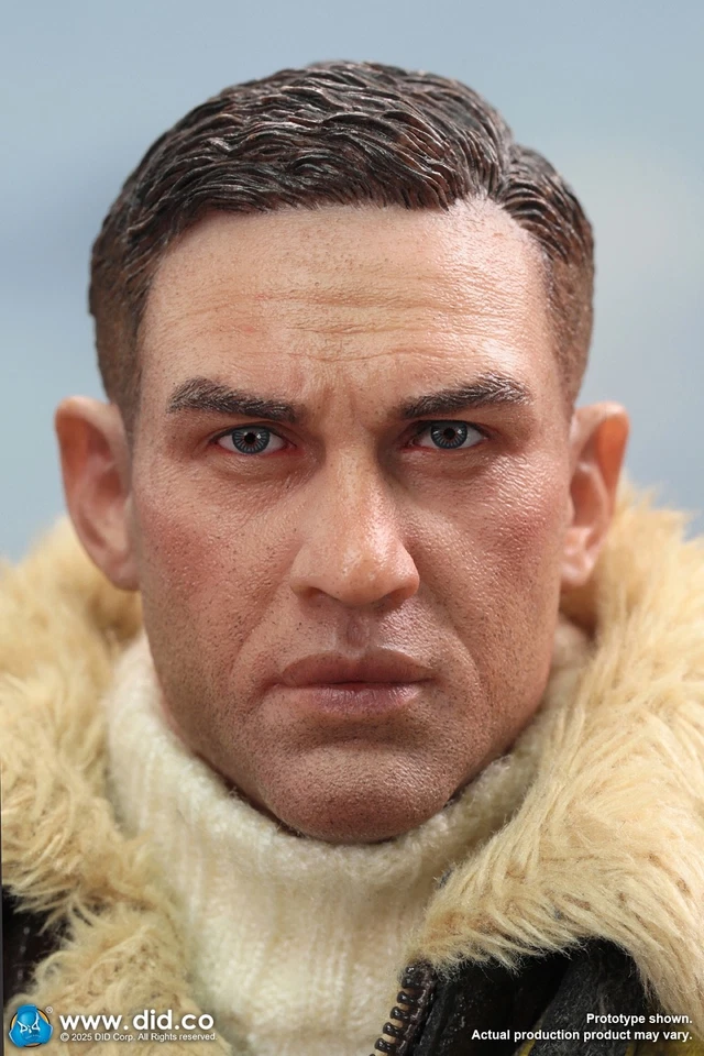 DID K80187 1/6 WWII British Pilot Squadron Leader Tom Action Figure Model Toy - Image 3 of 4