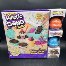 Kinetic Sand Scents Ice Cream Treats Bonus Ice Cream Cone 2 Pack Creamsicle Gum