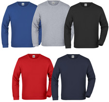 JN057 Basic Sweat  Klassisches Sweatshirt aus...