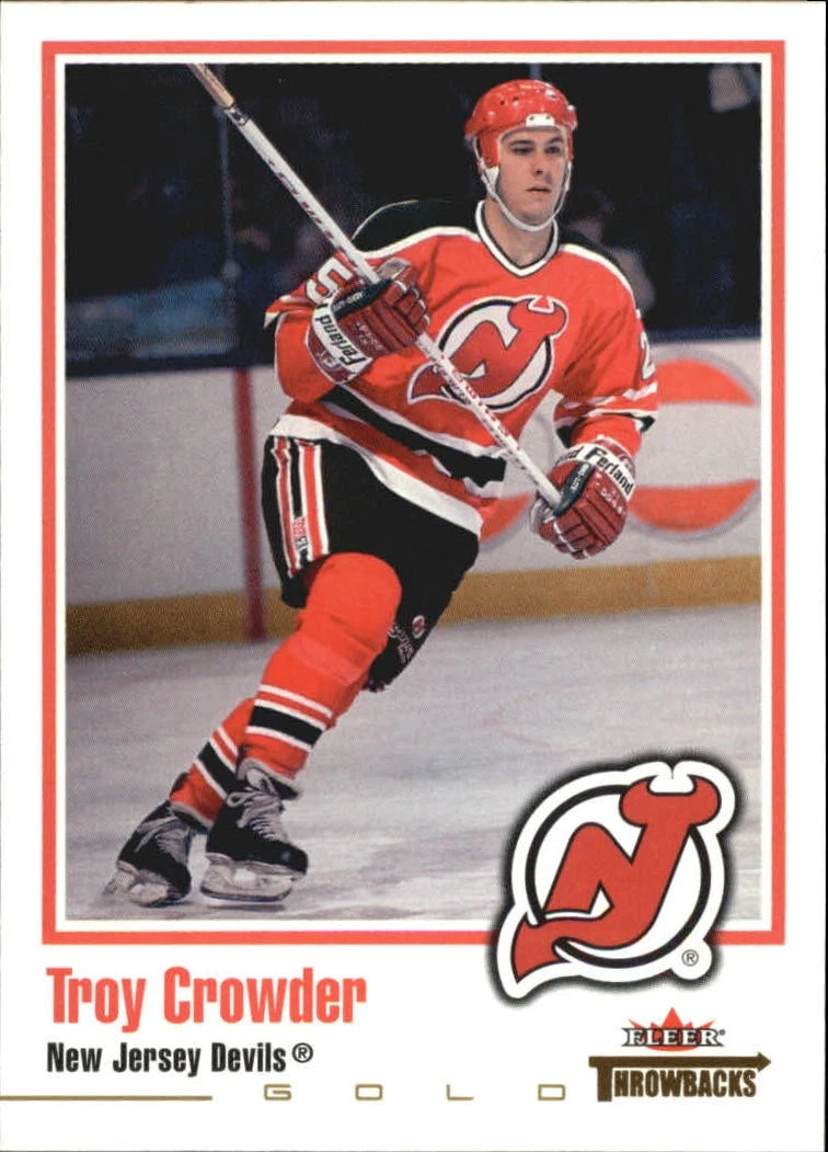 Troy Crowder trading card
