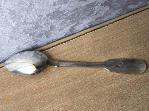 RARE Silver Spoon Silver Russian Empire Stamp 84 Antique Vintage Kitchenware - Picture 8 of 16