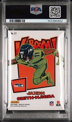 2025 PANINI ABSOLUTE KABOOM! HORIZONTAL #27 JAXON SMITH-NJIGBA PSA