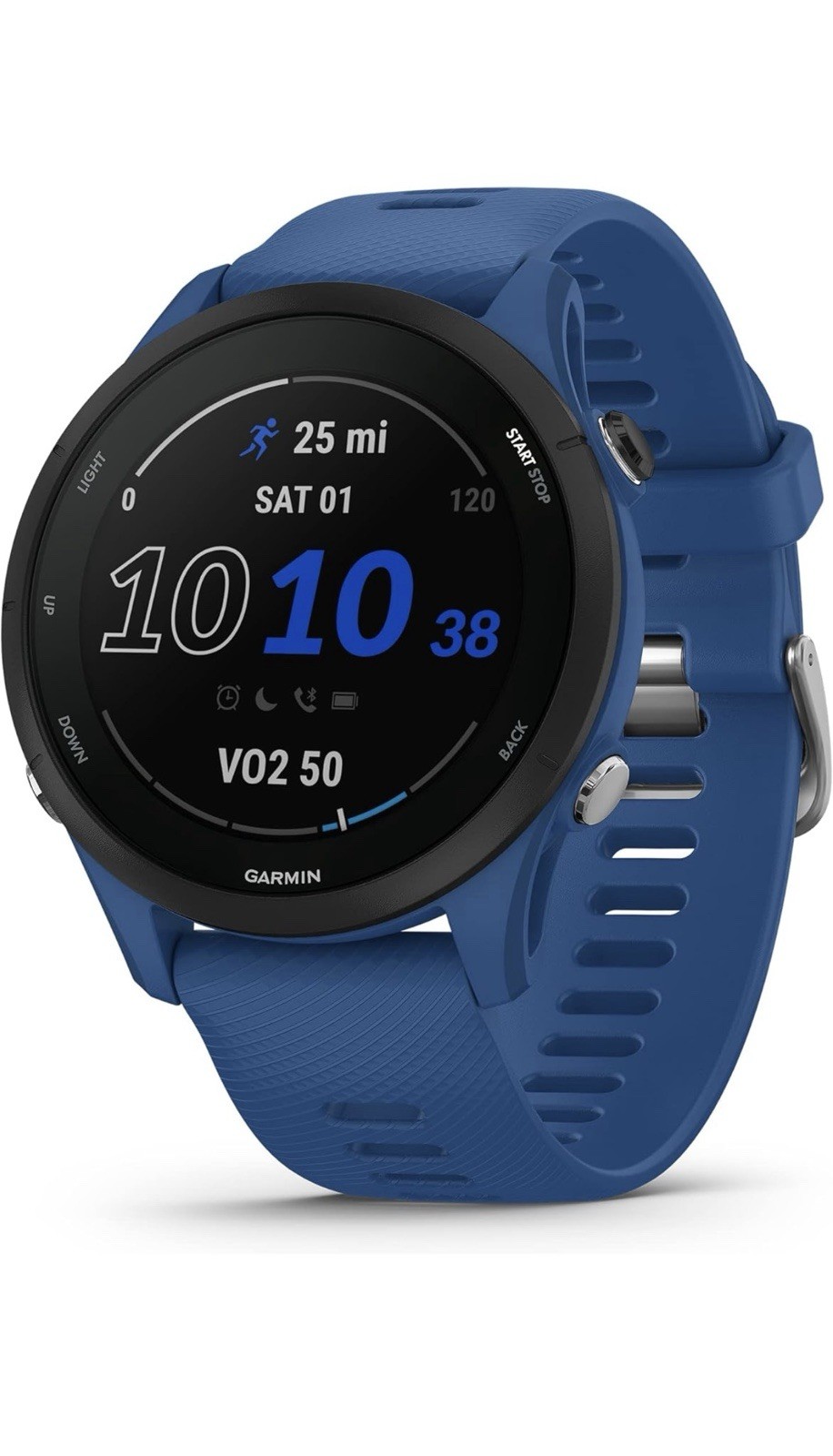Garmin Forerunner 255 GPS Running Smartwatch 46mm in Tidal Blue-image