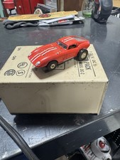 Aurora TJet Cobra GT, Red with White Stripes Slot Car 1375