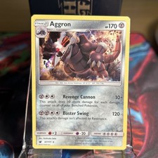 67/111 Crimson Invasion Aggron Holo Pokémon TCG.