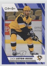 2023-24 O-Pee-Chee Blue Border Zach Aston-Reese #489 17p7
