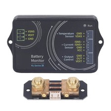 Battery Monitor, Bluetooth Battery Capacity Tester, 100A 0 120V Voltmeter Amm...