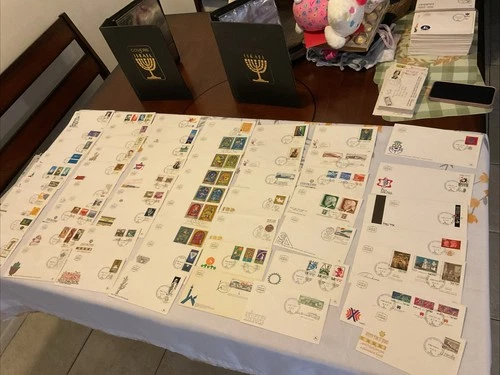 ISRAEL-(-1970-1978-)-FDC Album-lot of 100-Covers of Israel Postal History-# 78