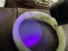 Jade bangle 59mm inside uncertified rounded inside polished nice ping cool touch — photo 10