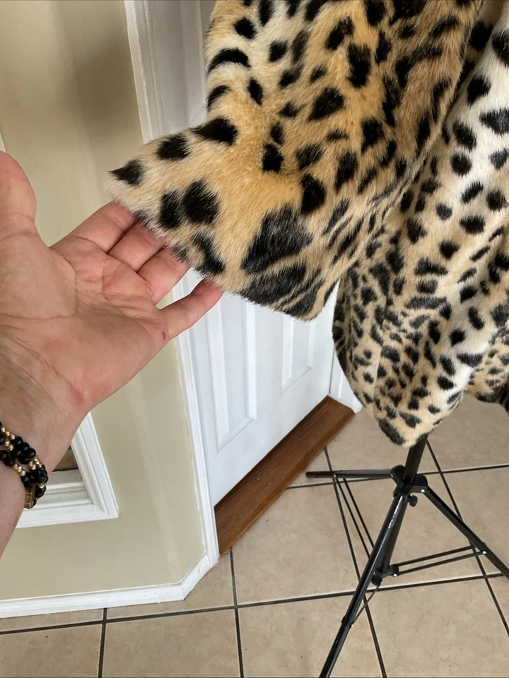 Donna Salyers винтажный сказочный меха пальто женский размер 2 X - Изображение 4 из 4