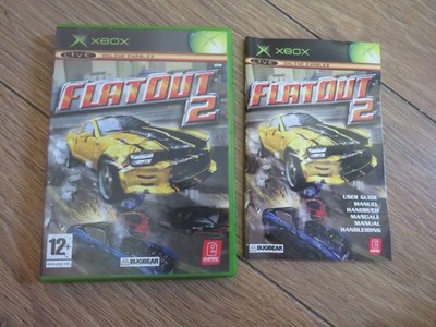 FlatOut 2 Xbox Original UK PAL CIB UK Tracked Post