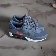 Nike Air Max 90 Iron Grey Total Orange for Sale | Authenticity