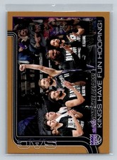 2025-26 Topps SACRAMENTO KINGS - LIGHT THE BEAM Base GOLD BORDER /2025 #295