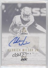 2018 Panini Luminance Rookie Ink Gold 77/99 Cedrick Wilson Jr #RI-CEW Auto 0c3