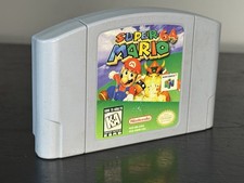 Authentic Super Mario 64 Game for Nintendo 64 - Tested and Working authentic OEM
