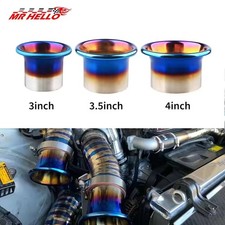 Velocity Stack Intake Horn Universal Cold Air Turbo Horn Kit (3″/3.5″/4″)