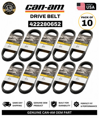 10 Pack Can-Am OEM 422280652 Drive Belt Genuine BRP Maverick Defender OEM