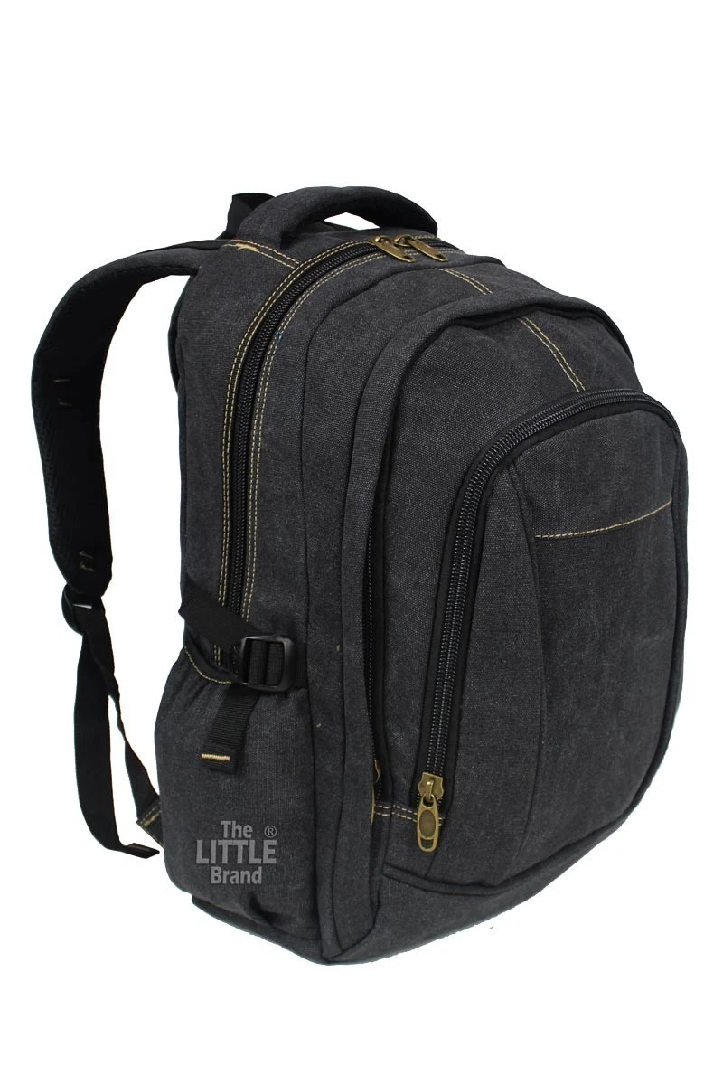 Ariana Unisex Canvas Laptop School College Work Travel Large Backpack Rucksack