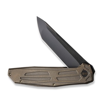 WE Knife Shadowfire Frame Lock 22035-3 Bronze Titanium CPM 20CV Pocket Knives
