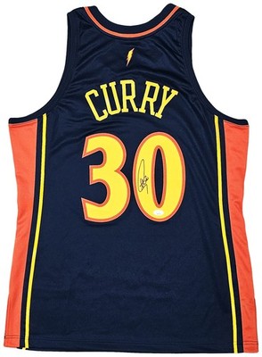 ミッチェルネス NBA Warriors 09-10 Stephen Curry Stephen Curry Auto Blue AUTH Mitchell Ness 09-10 Warriors Rookie