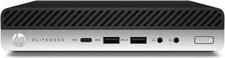 HP EliteDesk 800 G3 Mini PC 8GB RAM 256GB SSD i5-6500T Win10 Black