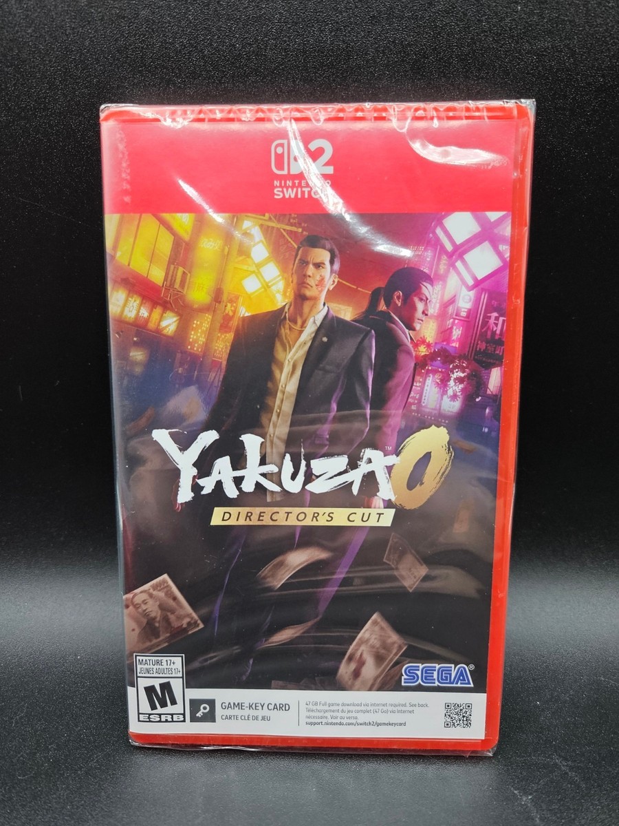 Yakuza 0 Director's Cut Nintendo Switch 2 - Neuf Sous Blister (Anglais/Français)