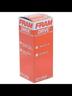 FRAM DRIVE ENGINE OIL FILTER FD12059