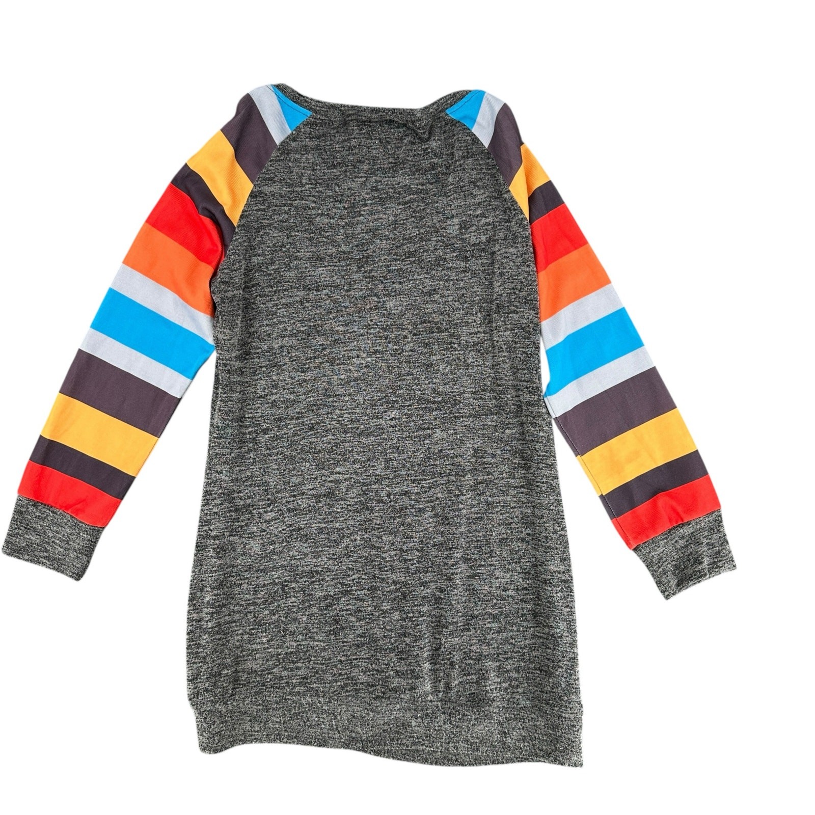 Ouges Women's Casual Color Block Extra Long T-Shi… - image 2