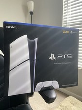 Sony PlayStation 5 Slim Digital Edition PS5 1TB White Console CFI-2015