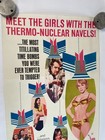 Vtg Dr. Goldfoot & the Girl Bombs Movie Poster 1966 Vincent Price Cult Comedy — photo 3