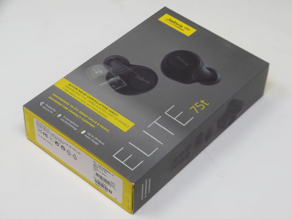 JABRA 100-99090001-14 JABRA ELITE 75T BLUETOOTH HEADSET T265696