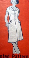 LOVELY VTG 1960s DRESS Sewing Pattern 16/36