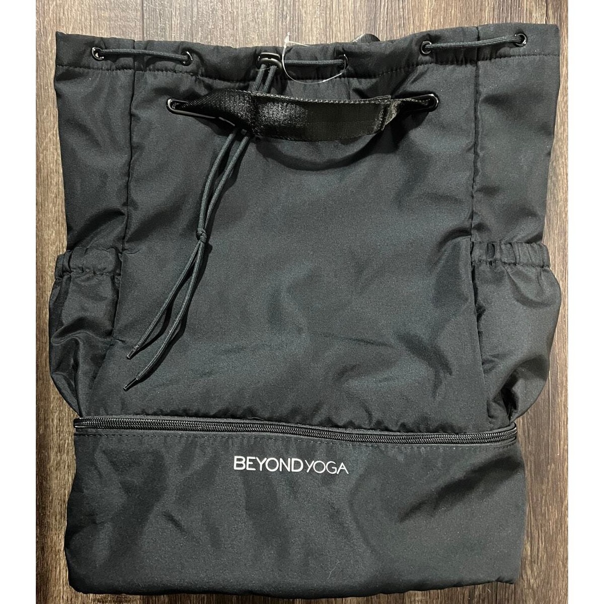 NWOT Beyond Yoga Convertible Gym Bag Black Backpack Tote Pockets Beyond Yoga Convertible Gym Bag Backpack Black NWOT | eBay main image 2