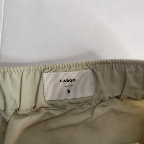 Pacsun Cargo Nylon Shorts Mens SZ Small Tan Belted - 第 6/10 張圖片