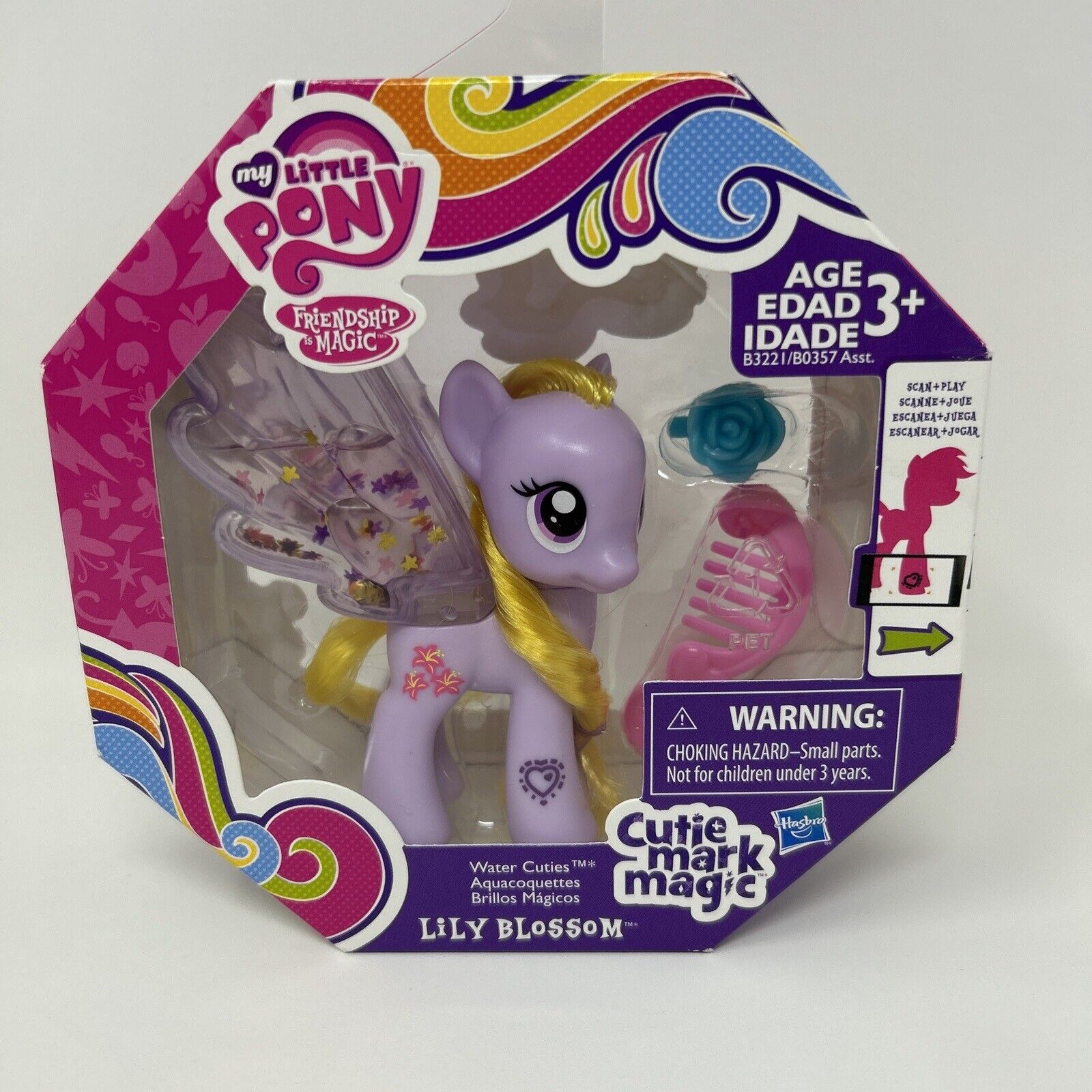 My Little Pony Cutie Mark Magic Water Lily Blossom Figure for sale