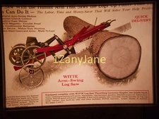 AC2908 35mm Slide of an Allis-Chalmers  from MEDIA ARCHIVES WITTE ARM-SWING SAW