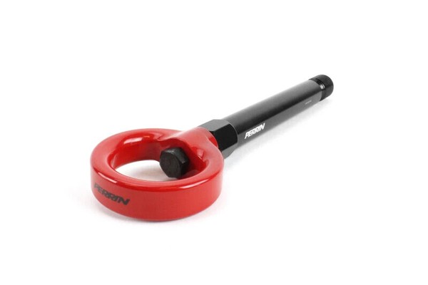 Perrin PHP-BDY-251RD Red Tow Hook Kit For 2017-2021 Honda Civic