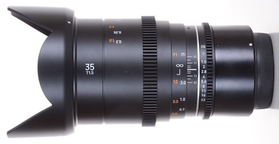 Samyang 35mm T1.5 VDSLR MK2 Cine Objektiv Canon RF Mount