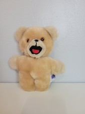 Vintage SNUGGLE Miniature Stuffed Bear Plush Stuffed Animal Stuffie Russ Berries