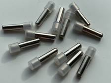 12 x Glass Shelf Support Bars PEGS STUDS CUPBOARD PIN IKEA KITCHEN 5mm x 24mm