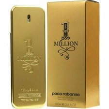 1 One Million by Paco Rabanne 3.3 / 3.4 oz Cologne for Men New In Box