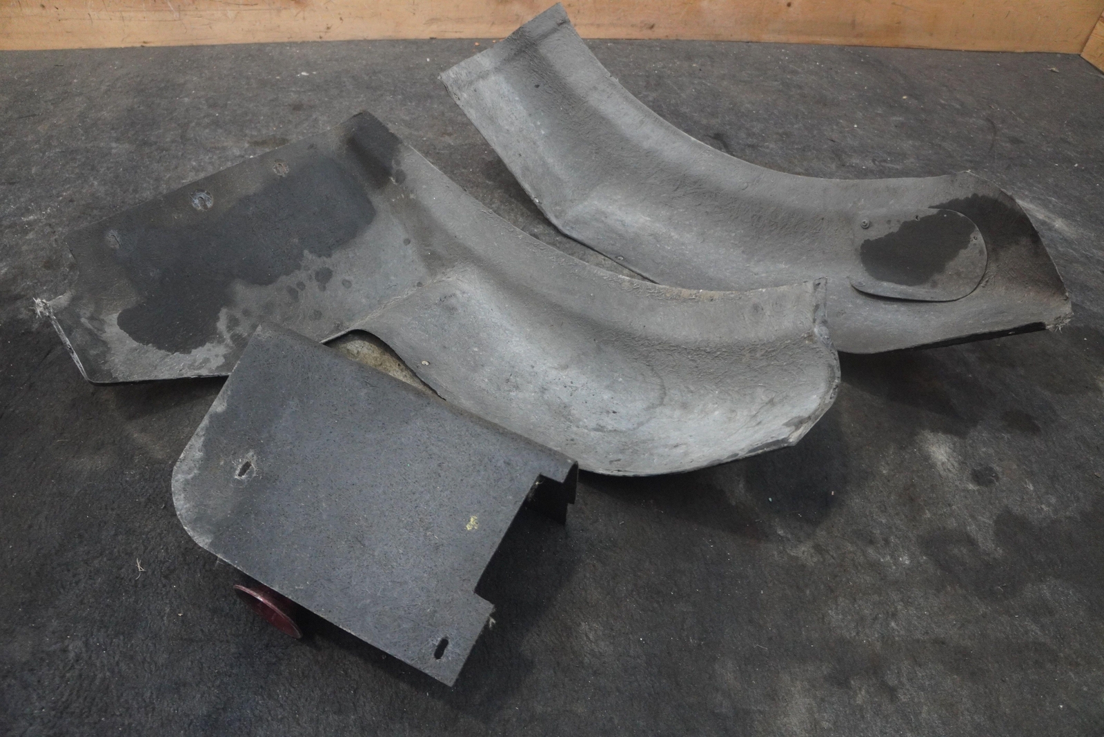 Front Left Inner Fender Wheel Well Liner Guard Panel Set Bentley Mulsanne 1988