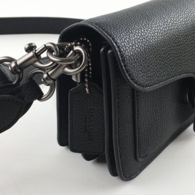 COACH Tabby Shoulder Bag Tabby 20 CM546 Black Outlet NEW Mini bag