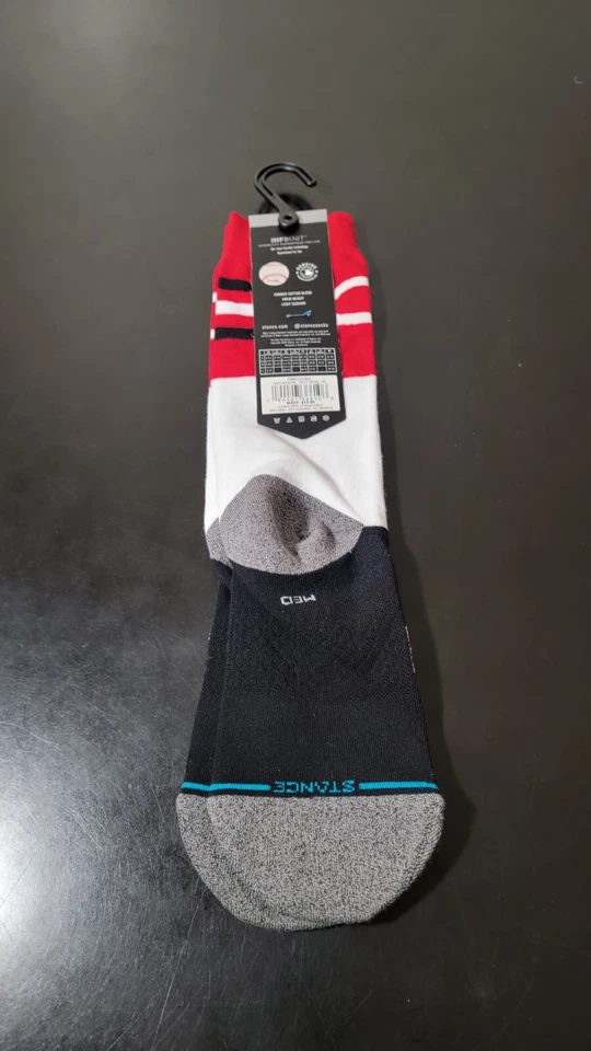 Stance MLB Cincinnati Reds Socks Medium - Image 3 of 3