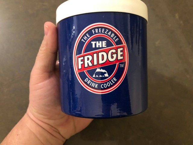 the fridge koozie