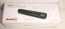 NEW Ambir TravelScan Pro PS600-AS USB Simplex Document ID Card Scanner